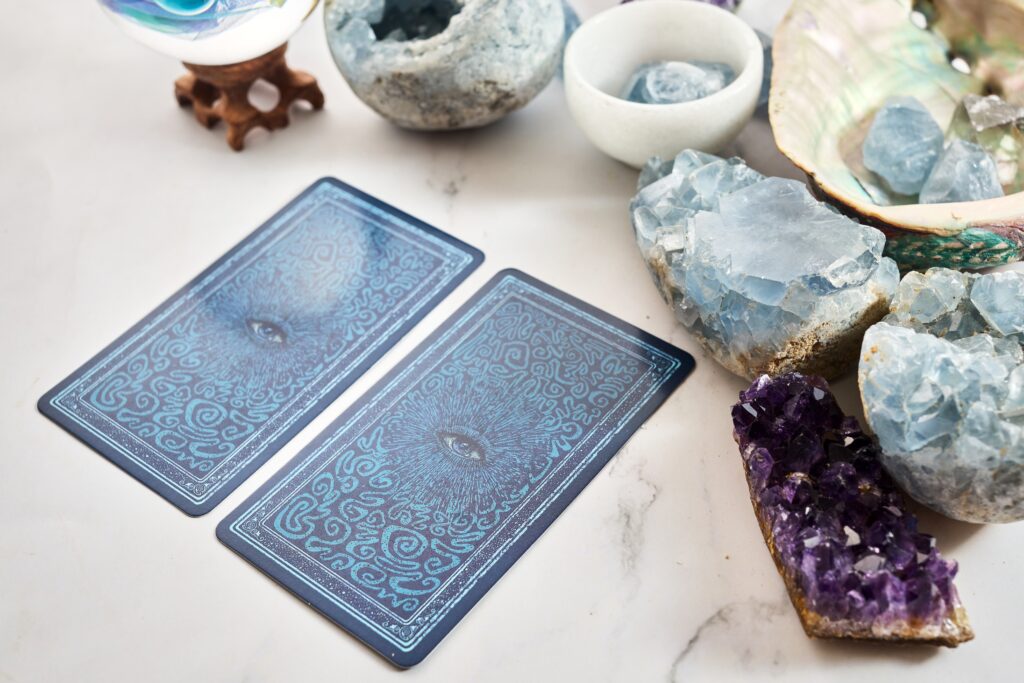 tarot a krystaly